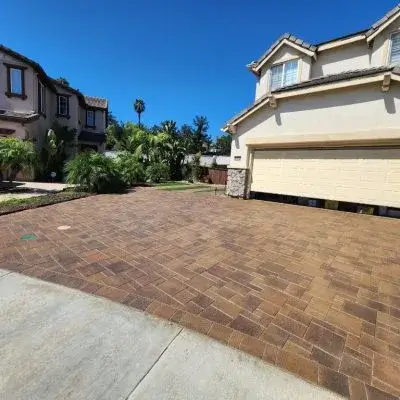 paver driveway
