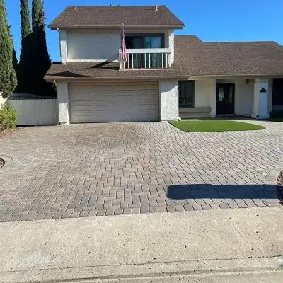 paver driveway