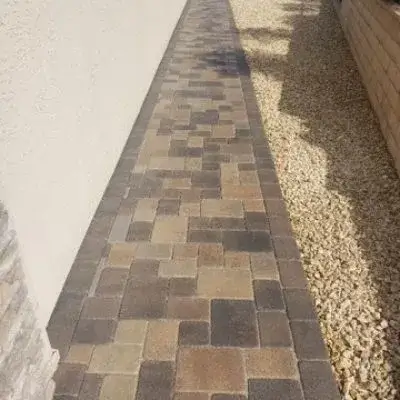 paver walkway