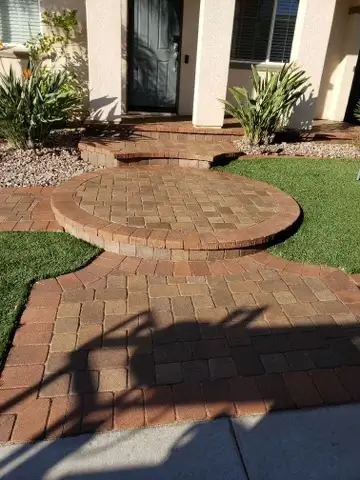restored pavers